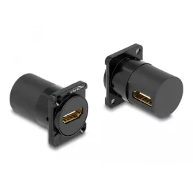   Delock D-típusú Modul HDMI hüvely - hüvely 90 fokos szögű (DL-87811)