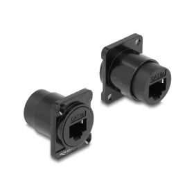   Delock D-típusú Modul RJ45 Cat.6A hüvely - hüvely (DL-87815)