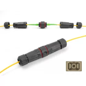   Delock optikai kábel csatlakozó SC Simplex anya SC Simplex anya OM1/OM2 vízálló (DL-87870)