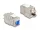 Delock Keystone Modul RJ45 anya - LSA Cat.6A eszköz nélkül használható kék por elleni fedővel (DL-87898)