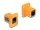 Delock D-típusú Modul RJ45 anya   anya narancssárga (DL-87998)