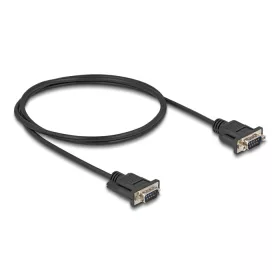   Delock D-Sub9-es, RS-232 soros kábel, apa-apa, 1 m (DL-88000)