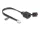 Delock Kábel RJ12 apa - RJ12 anya védő fedéllel 20 cm, fekete (DL-88009)