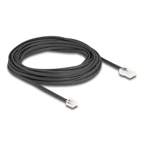   Delock Telefon kábel RJ45 apa - RJ11 apa fekete 10 m (DL-88039)