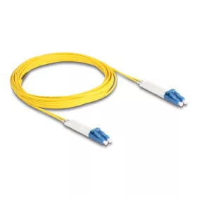   Delock Üvegszálas optikai kábel LC Duplex - LC Duplex egyszerű módozatú, OS2 hajlított, 5 m (DL-88073)