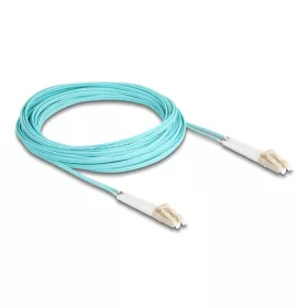   Delock Üvegszálas optikai kábel LC Duplex - LC Duplex egyszerű többszörös, OM3 hajlított, 10 m (DL-88083)