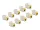 Delock Keystone Modul RJ45 anya - LSA Cat.6A eszközmentes sárga 10 db-os szett (DL-88111)