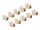 Delock Keystone Modul RJ45 anya - LSA Cat.6A eszközmentes narancssárga 10 db-os szett (DL-88117)