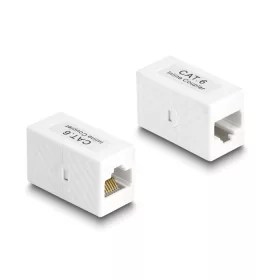   Delock Adapter RJ45 anya - RJ45 anya Cat.6 UTP, fehér (DL-88133)