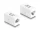 Delock Adapter RJ45 anya - RJ45 anya Cat.6A UTP, fehér (DL-88134)