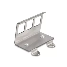   Delock Keystone fém rögzítőelem 3 porton DIN-sínhez (DL-88139)