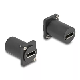   Delock D-típusú modul DisplayPort anya - anya 4K fekete (DL-88154)