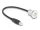 Delock USB 2.0 B-típusúbeépített anya kábelcsatlakozóval 30 cm, alumínium (DL-88182)