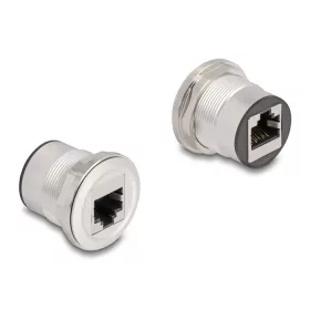   Delock RJ45 beépített anya kapcsoló Cat.6 STP alumínium (DL-88190)