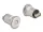 Delock USB 2.0 A-típusú   B-típusú beépített anya alumínium (DL-88194)