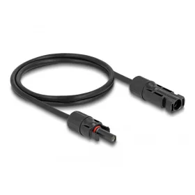Delock DL4 Solar kábel 6 mm2 apa - anya 1 m fekete
