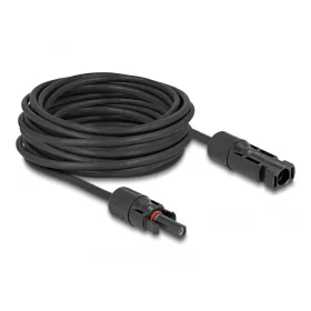 Delock DL4 Solar kábel 6 mm2 apa - anya 10 m fekete
