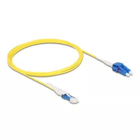   Delock Optikai szálas kábel CS apa - LC Duplex egyszeres mód G657A2 / OS2 Uniboot 2 m (DL-88306)