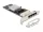 Delock PCI Express x4 Kártya - 4 x RJ45 Gigabit LAN porthoz Bypass (DL-88610)