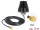 Delock LTE Antenna SMA 2 dBi 3 m RG-174 kör mindenirányú fekete kültéri (DL-88749)