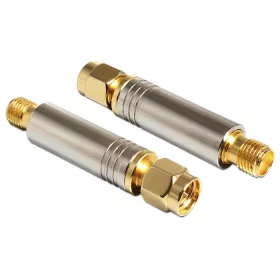   Delock SMA dugó >SMA csatlakozó DC rövidzárlat 4,7 kOhm (DL-88750)