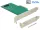 Delock PCI Express x4 Kártya > 1 x belső NVMe M.2 Key M 110 mm - alacsony profilú, 39 Gbps (DL-89472)