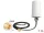 Delock WLAN 802.11 ac/a/h/b/g/n antenna SMA dugó 1,4 - 3,0 dBi mindenirányú csatlakozó kábellel (DL-89486)