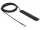 Delock GSM UMTS LTE WLAN 2,4 GHz-es antenna SMA Plug 2 dBi 2dBi mindenirányú ragasztásos rögzítéssel (DL-89491)