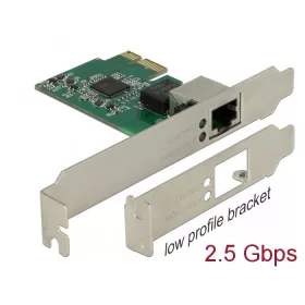   Delock PCI Express x1 kártya - 1 x 2,5 Gigabit LAN (DL-89531)