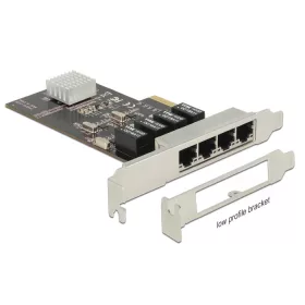   Delock Delock PCI Express kártya > 4 x Gigabit LAN (DL-89567)
