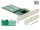 Delock PCI Express Kártya > 4 x belső M.2 Key B - alacsony profilú formatényező (DL-89588)