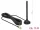 Delock LTE antenna SMA-dugó 2 dBi irányítatlan, rögzített, mágneses talppal és csatlakozókábellel RG (DL-89618)