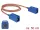 Delock Antenna kábel FAKRA C-hüvely > FAKRA C-hüvely RG-316 50 cm (DL-89667)