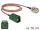 Delock Antenna kábel FAKRA E-hüvely > BNC-dugó RG-316 50 cm (DL-89681)