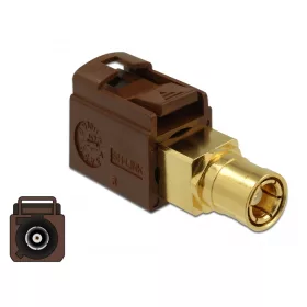   Delock Adapter, FAKRA F csatlakozóhüvely > SMB csatlakozóhüvely (DL-89682)