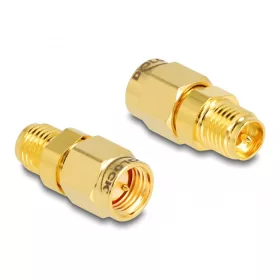 Delock Adapter RP-SMA-hüvely apa SMA-dugó (DL-89839)