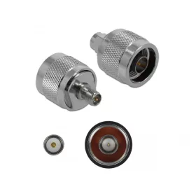   Delock Adapter N-dugó apa RP-SMA csatlakozóhüvely 10 GHz (DL-89984)