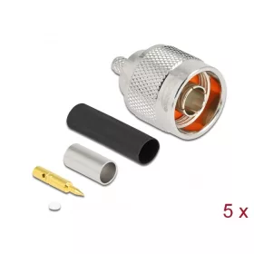   Delock N apa LMR 200 krimpelésére illeszkedő süllyesztő csővel (DL-90020)