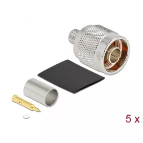   Delock N apa LMR 300 krimpelésére illeszkedő süllyesztő csővel (DL-90021)