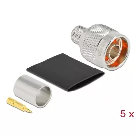   Delock N apa LMR 400 krimpelésére illeszkedő süllyesztő csővel (DL-90022)