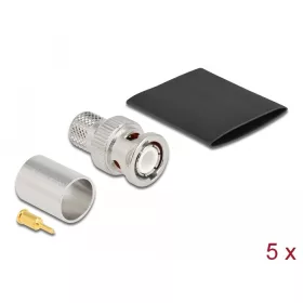   Delock BNC apa LMR 400 krimpelésére illeszkedő süllyesztő csővel (DL-90024)