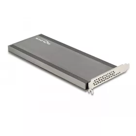   Delock PCI Expresz 4.0 x16 kártya - 4xbelső NVMe M.2 M-kulcs hűtőbordával és ventilátorral-elágazás (DL-90079)