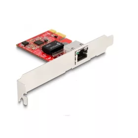   Delock PCI Express x1 kártya 1 x RJ45 2,5 Gigabit LAN i225 NBASE-T - alacsony profilú (DL-90100)