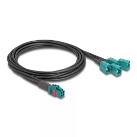   Delock Mini FAKRA Z quad kábel anya - 4 db. FAKRA Z A-típusú anya (DL-90118)