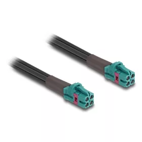   Delock Mini FAKRA Z quad kábel anya - Mini FAKRA Z B-típusú quad anya (DL-90139)