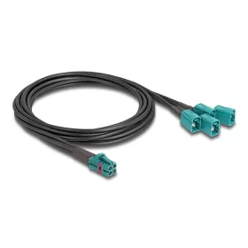   Delock Mini FAKRA Z quad kábel anya - 4 db. FAKRA Z B-típusú anya (DL-90140)