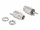 Delock DC csatlakozó anya 5,5 x 2,1 mm-es forrasztott foglalatfej verzióval - kerek 20 V / 10 A (DL-90174)
