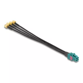   Delock Mini FAKRA Z quad kábel anya - 4 db. SMA apa 20 cm (DL-90289)