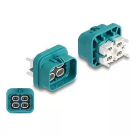   Delock HDMTD quad apa PCB védelmi osztályhoz IP67 / IP69K (DL-90329)