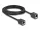 Delock Hálózat bővítő kábel RJ45 anya - RJ45 anya Cat.6A S/FTP 3 m fekete (DL-90332)